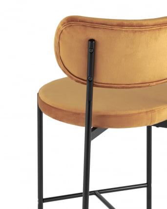 Cтул полубарный Барбара NEW Терракотовый_6