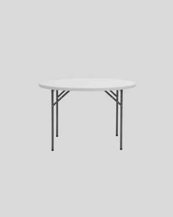 Стол круглый складной Кейт 116 см Белый_2