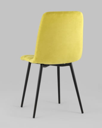 Стул Oliver велюр Золотистый_4