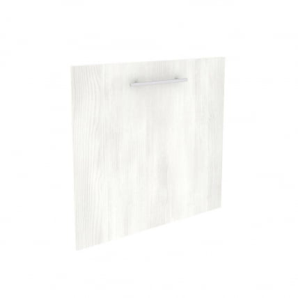 Фасад тумбы низкий - правый FIT MN-FTN (R) Снежная Патина_0