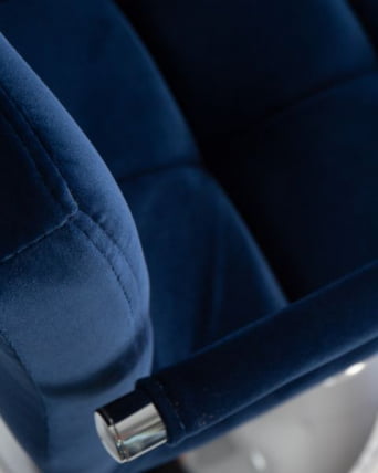 Стул барный ДОБРИН КРУГЕР АРМ (синий велюр (МДЖ9-117)) / DOBRIN KRUGER ARM (MJ9-117))_8