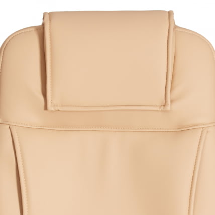 Кресло БЕРГАМО хром (22) кож/зам, бежевый, 36-34 / BERGAMO_7