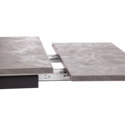 Стол VIGO ЛДСП/HPL/металл, 120 x 80 x 30 х 30 х 75 см, Черная сосна/черный_6