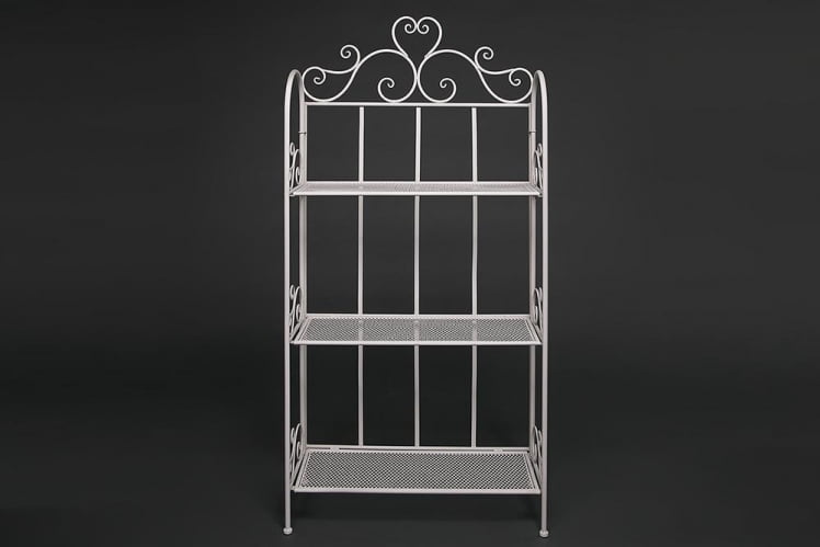 Этажерка Secret De Maison 005 стальной сплав, 65х26х132см, butter white_1