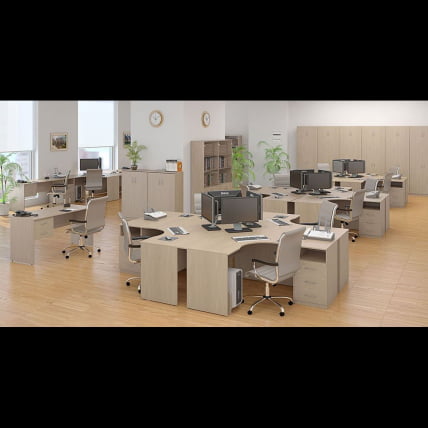 Мебель для персонала Нова С №1 Бук Артизан / Nova S_0