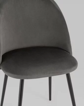 Стул Фолио велюр Темно-серый_7