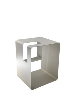 Журнальный столик Вива металл светло-серый / Viwa_3