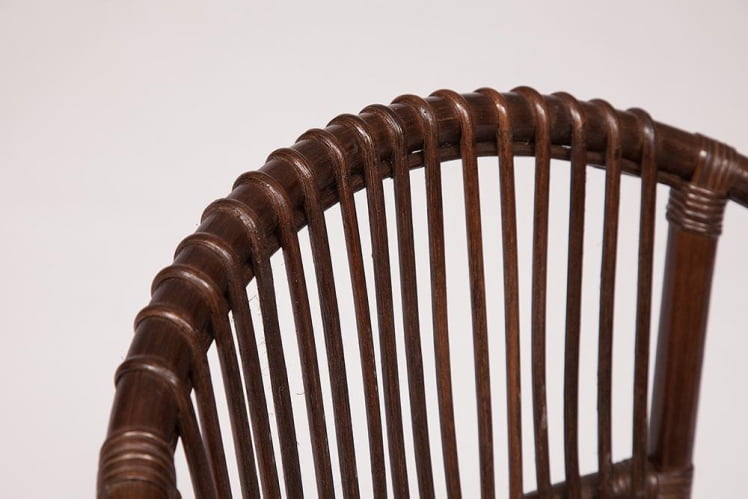 КОМПЛЕКТ НЕВ БОГОТА ( диван + 2 кресла + стол со стеклом ) /с подушками/ ротанг, кр:61х67х78,5см, дв:108х66х78,5см, ст:Д60х56,5см, валнут (грецкий орех) / NEW BOGOTA ст:D60х56,5см, walnut_8