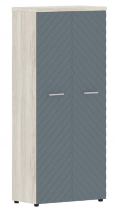 Шкаф с глухими дверьми и топом Torr LUX TLHC 85.1 Сосна Эдмонд Серо-голубой_0