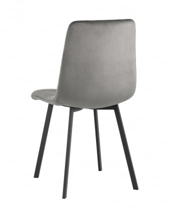 Стул Chilly велюр антрацитовый 2 шт._5