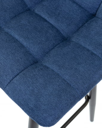 Стул барный ДОБРИН НИCОЛЕ Синяя ткань УФ860-14Б / DOBRIN NICOLE UF860-14B_7