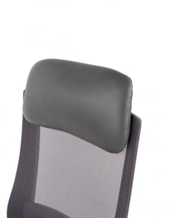 Офисное кресло CХАИРМАН 500 ЛТ (ЛТ) ЭКО экокожа Серый / CHAIRMAN (LT)_4