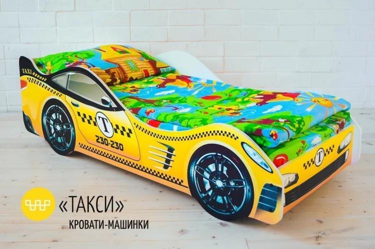 Кровать-машинка Такси_2