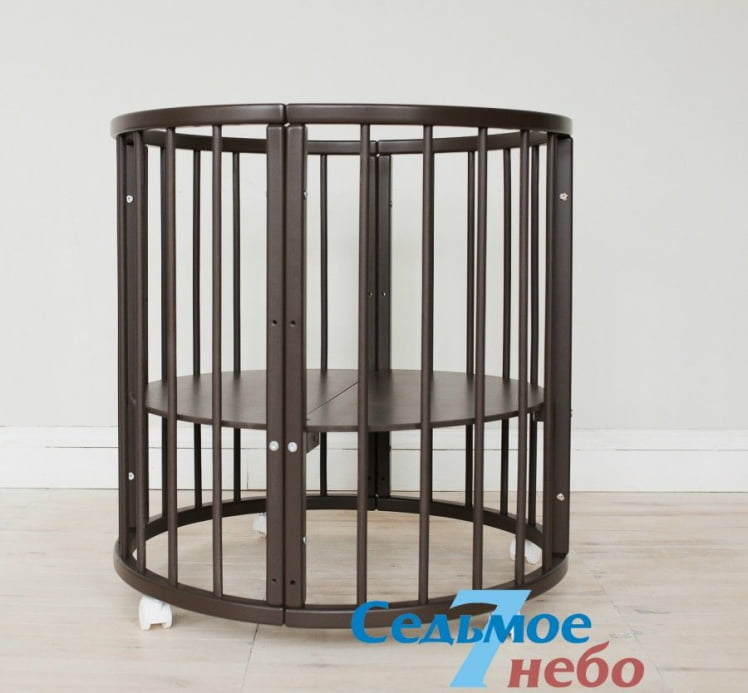 Кровать-трансформер 6-в-1 Merry Happy 01 Венге_0