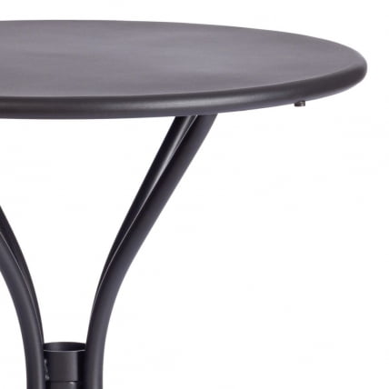 Стол Secret De Maison Villa стальной сплав, D59х70см, черный_2