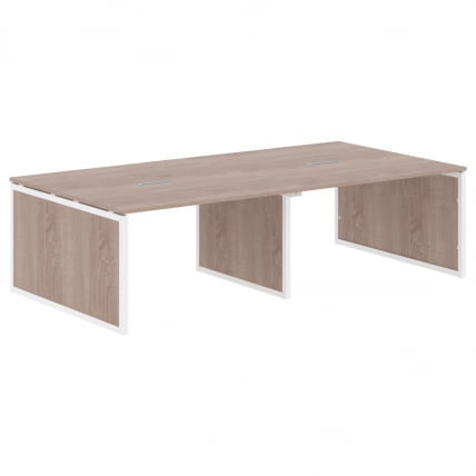 Конференц-стол XTEN-QP XQPSCT 2714 Дуб Сонома Белый_0