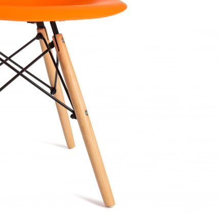 Стул CINDY (EAMES) (mod. 001) Оранжевый/orange_7