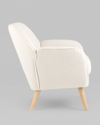 Кресло Ричи тедди Белый_6