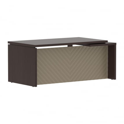 Стол руководителя левый Торр ЛУКС ТЛCТ 189 Л Венге Магия Капучино / Torr LUX TLCT L_0