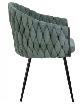 Стул обеденный DOBRIN MATILDA Зеленая ткань LAR 275-23_2