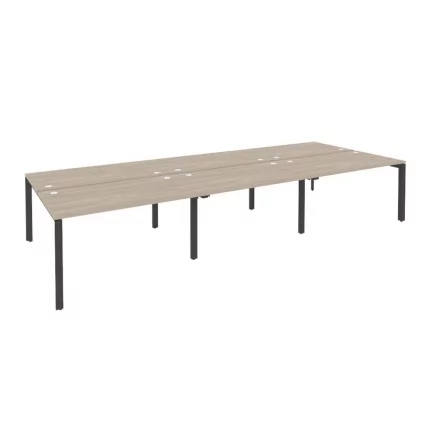 Рабочая станция на П-образном м/к ОНИКС О.МП-Д.РС-6.3.8 Дуб Аттик/Антрацит / ONIX O.MP-D.RS-6.3.8_0