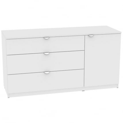 Комод Калисто(K49)699х1352х468ручкаторцеваяTR-2(Белый)_0