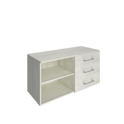 Тумба сервисная универсальная ЙАЛТА ЛТ-ТС 2 Снежная Платина / YALTA LT-TS_0