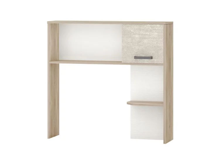 Надстройка Эверест 500.20 Дуб Кронберг/Белый шпон/Плаза Стоун Надстройка Эверест 500.20 Дуб Кронберг/Белый шпон/Плаза Стоун_0