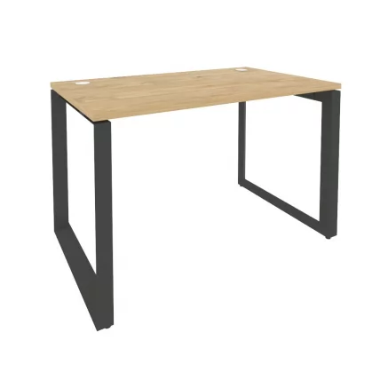 Стол рабочий на О-образном м/к ONIX O.MO-SP-2.7 Тиквуд Светлый/Темный_0