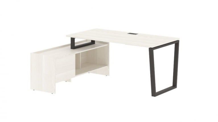 Стол с тумбой ЕДИС ЕВCТ 17814 Ясень Траун Мокко / EDIS EVCT_0