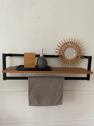 Полка настенная универсальная ПНУ-1 720*200*200мм Таксония_1