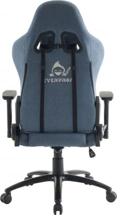 Кресло геймерское Everprof Ghost Ткань Синий_5