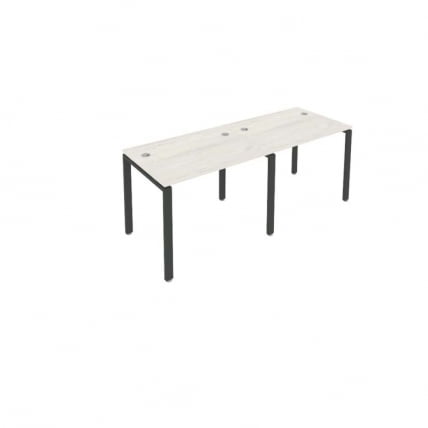 Рабочая станция на 2 раб.места Metal System Б.СМ-2.1 Наварра/Антрацит_0