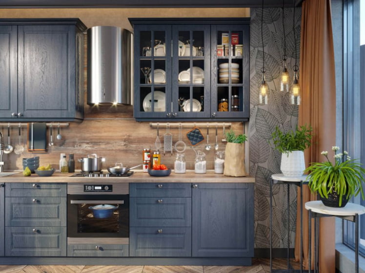 Планка декоративная стола углового Мокка ЛД 285.630.000 Дуб фактурный антрацит_2