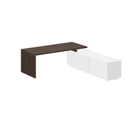 Стол на тумбу Oliver OL-20-01.DT Дуб табак_0