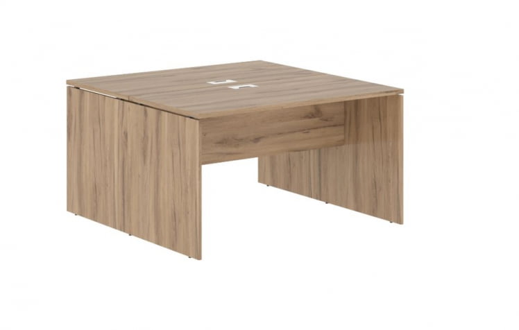 Рабочая станция EDIS ED2ST 1367 Дуб Денвер светлый Белый_0