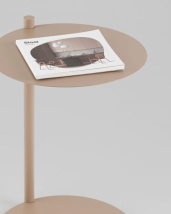 Журнальный столик Сиара металл капучино / Siara_9