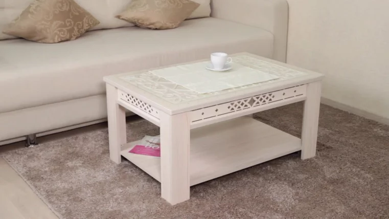 Стол журнальный Агат 30.10 Сосна Астрид Ваниль_4