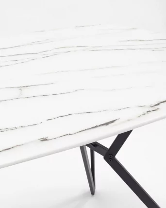 Стол обеденный Денвер 140кс90 Белый / 140x90_2