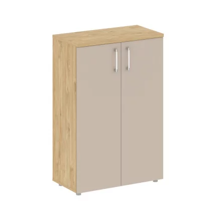 Шкаф средний широкий SHIFT SK.ST-2.3 Тиквуд Светлый/Капучино_0