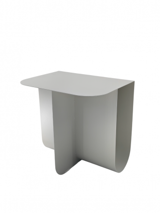 Журнальный столик Лауре металл светло-серый / Laure_1