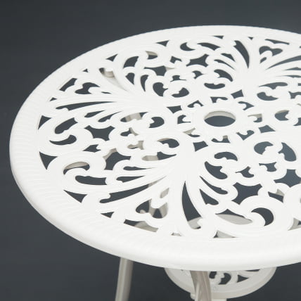 Комплект Secret De Maison Romance (стол +2 стула) алюминиевый сплав, D60/H67, 53х41х89см, butter white_6