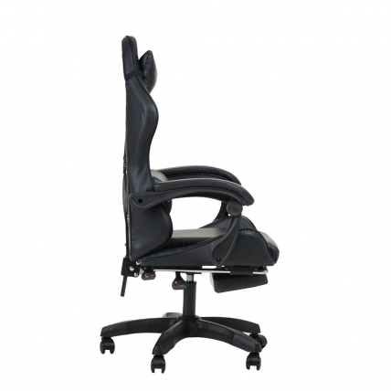 Кресло 1206 KINGQUEEN цвет черный с массажем 1206-black-mass_4