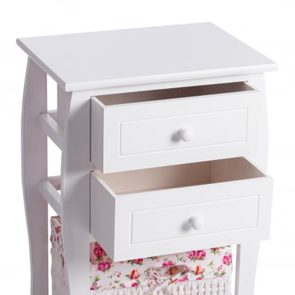 Тумба с корзиной и 2 ящиками Secret De Maison ARC 2 ( mod. HX16-827 S ) Белый_4