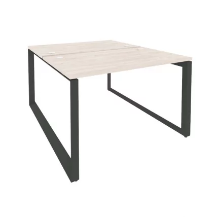 Рабочая станция на О-образном м/к ОНИКС О.МО-Д.РС-2.2.7 Денвер Светлый/Антрацит / ONIX O.MO-D.RS-2.2.7_0