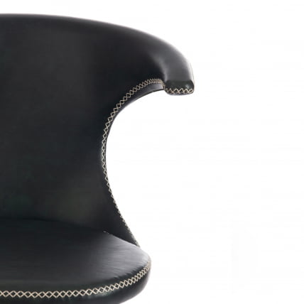 Стул барный FLAIR BAR (mod. 9018) экокожа/металл, 60 х 56 х 106 см , зеленый 14/черный_5