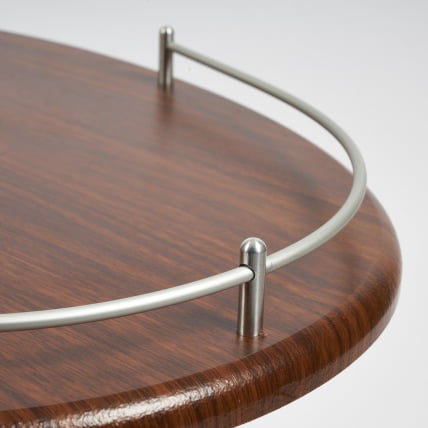 Стол сервировочный FAIRPORT МДФ/металл, 70*47*80,5 см, Орех_4