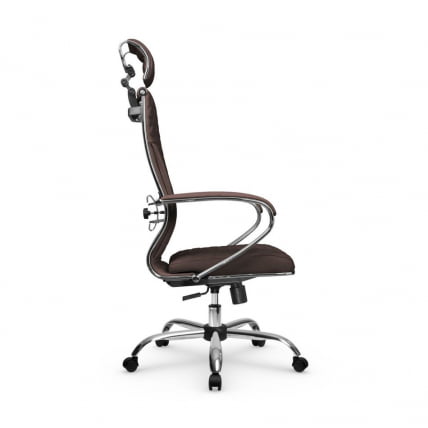 Кресло руководителя Metta L 2c 44C/K116 Infinity Easy Clean (MPES) Комплект 5 Темно-коричневое_2