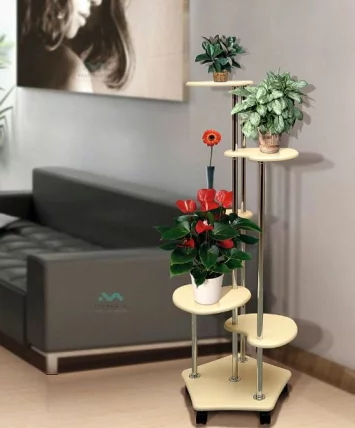 Подставка под цветы В-2 (Дуб Беленый)_0