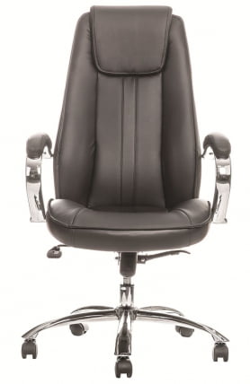 Кресло для руководителя Еверпроф Лонг ТМ Экокожа Черный / Everprof Long TM_1